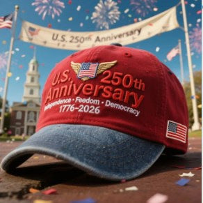 Unisex 2026 printed baseball cap anniversary celebration🎈Next Year Anniversary Red