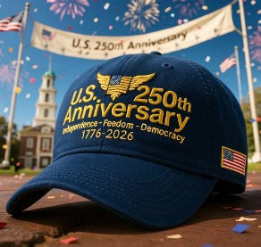 Unisex 2026 printed baseball cap anniversary celebration🎈Next Year Anniversary Blue
