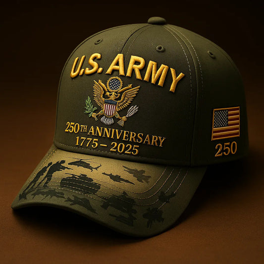 Unisex US Army printed baseball cap🎖️Army Light Green